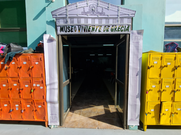 El nivel 3° Básico revive la Antigua Grecia a través de un Museo Viviente